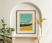 Horizons: Beach - Three-Color Screen Print