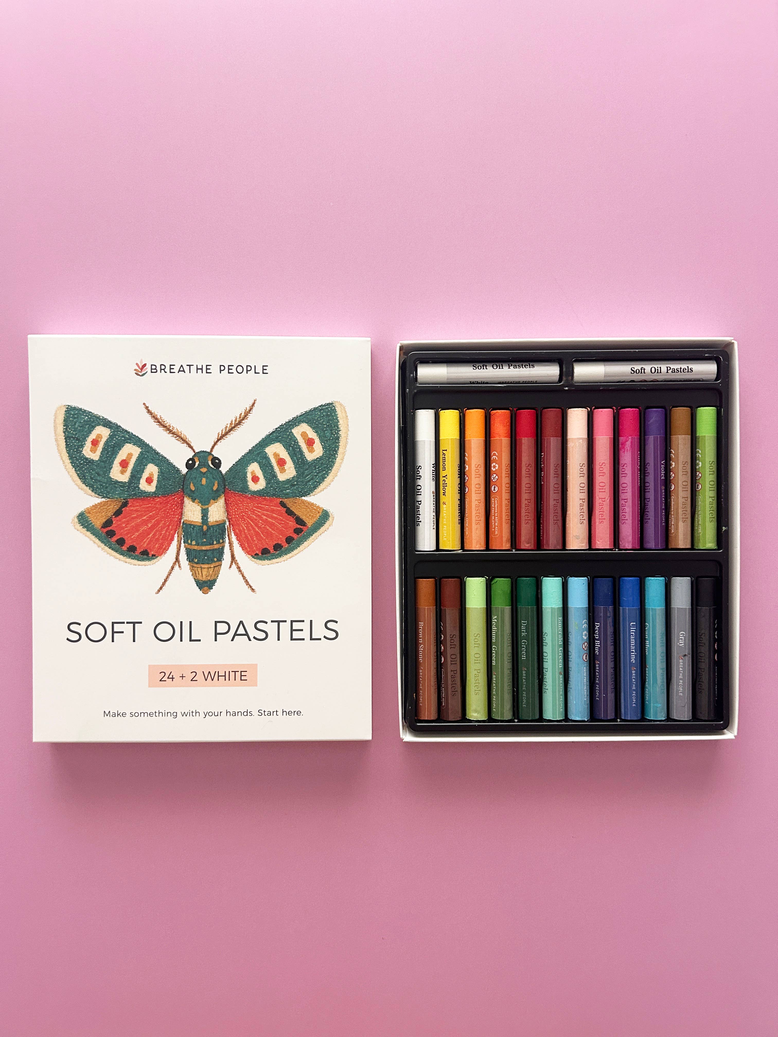 Soft Oil Pastel Set of 24