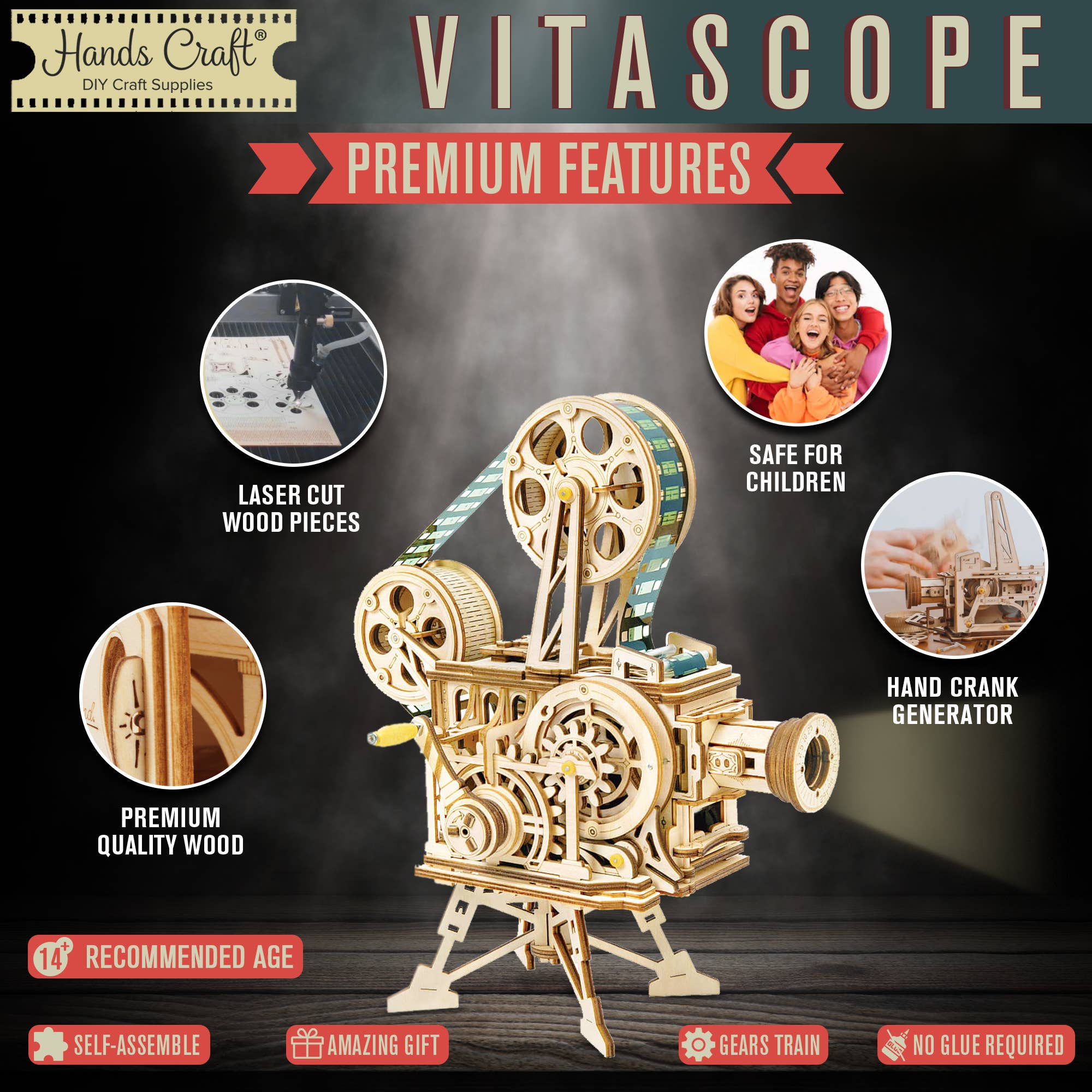 Vitascope: DIY Wooden Puzzle