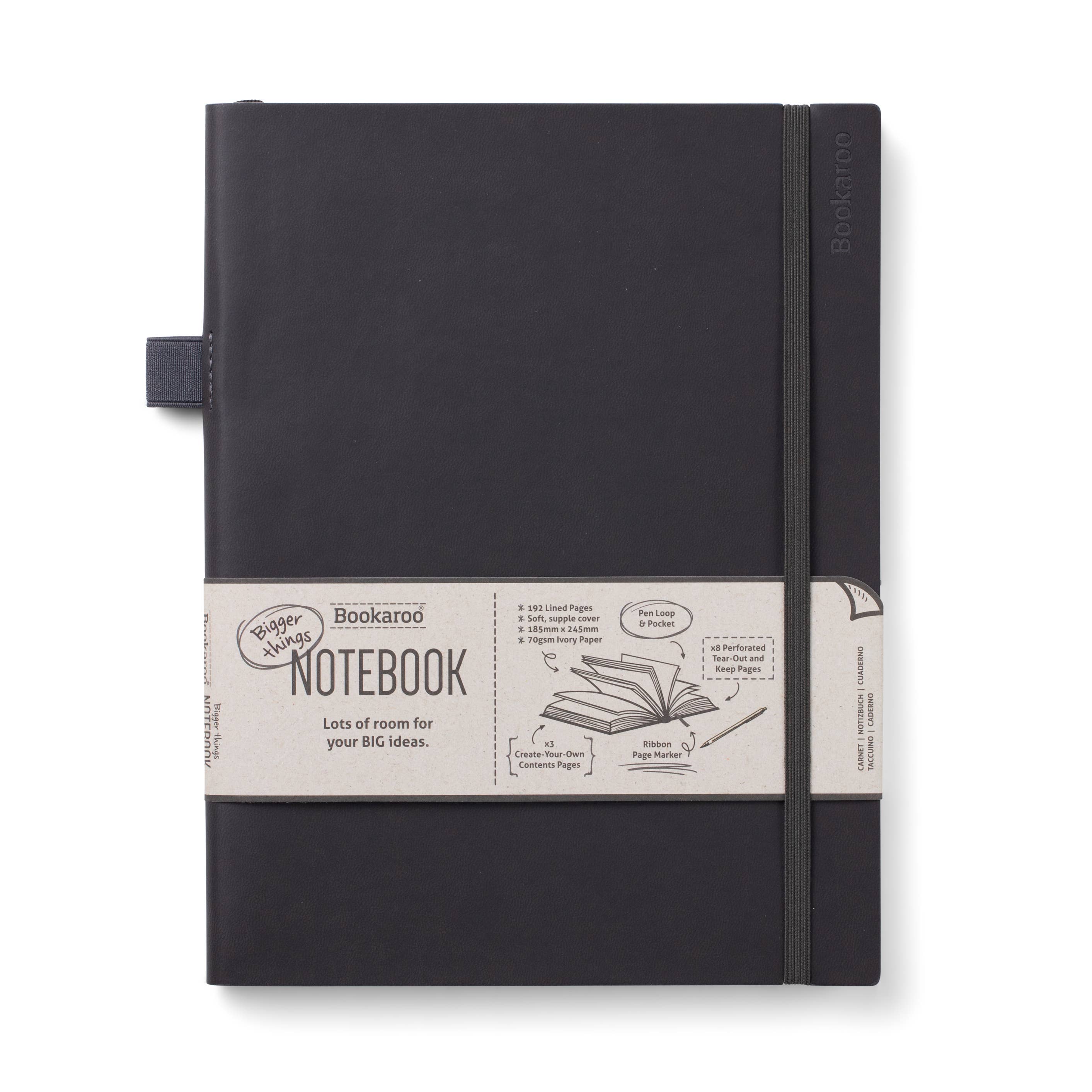 Bookaroo Bigger Things Notebook - 4 Colors Available