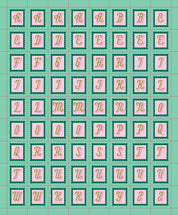 So. Many. Letter Stickers.