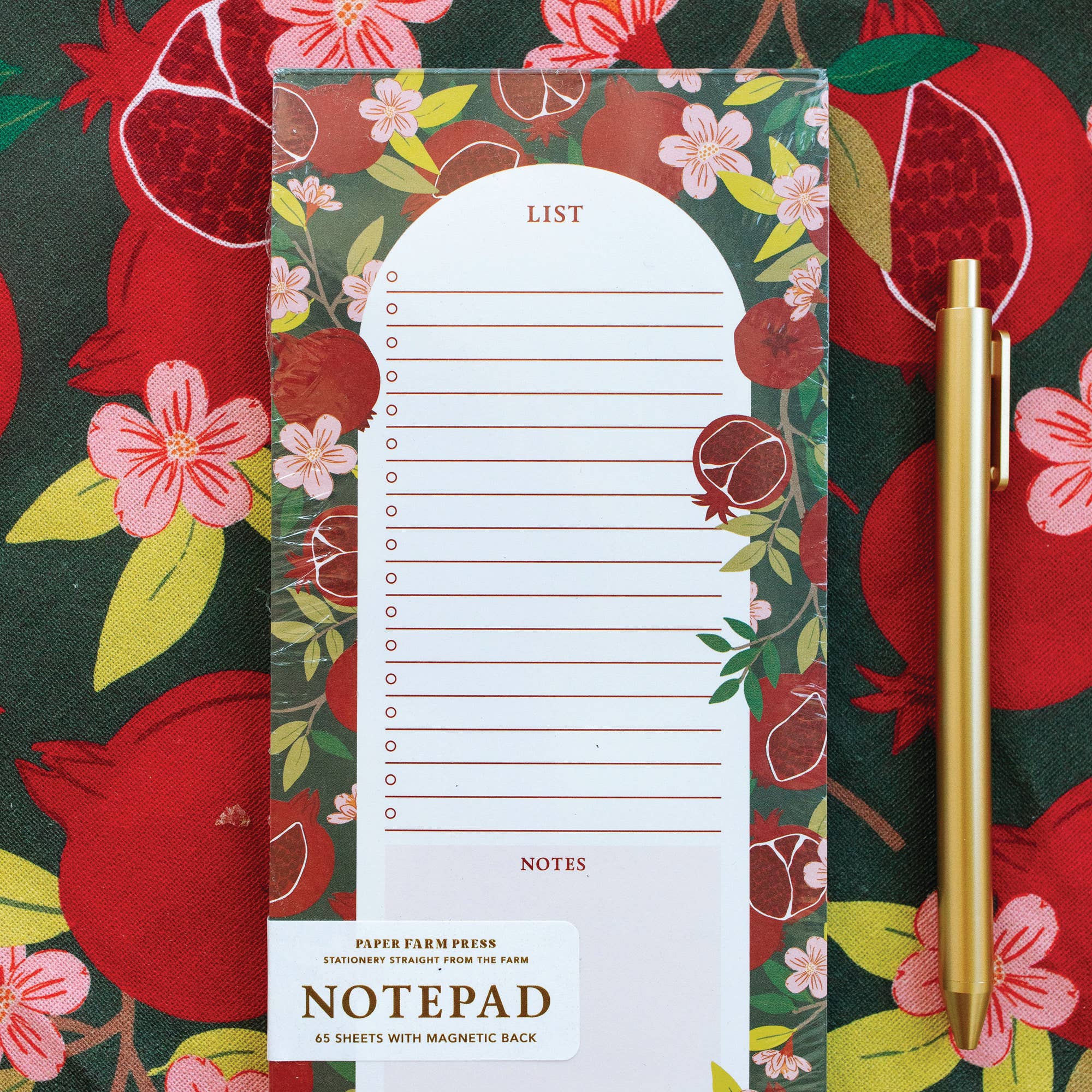 Pomegranate Market Notepad