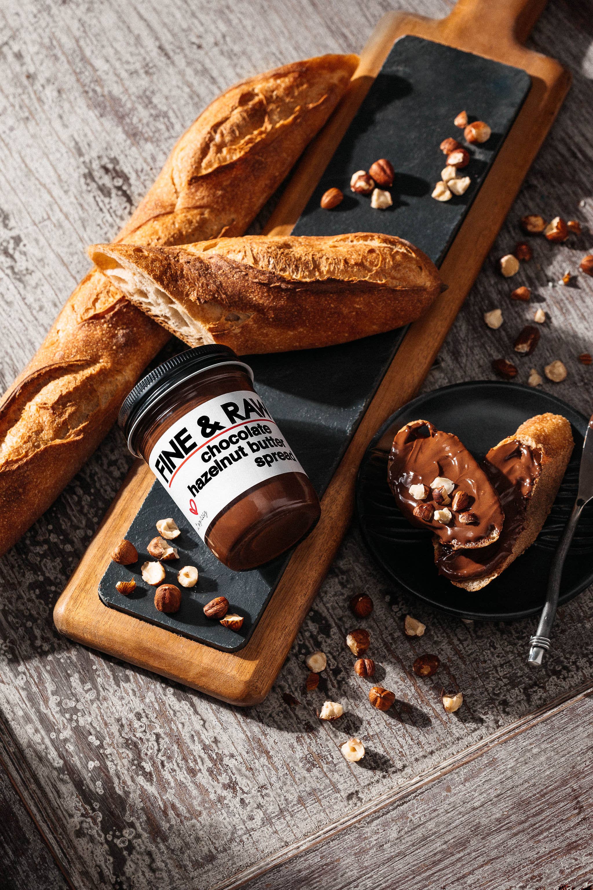 FINE & RAW - Chocolate hazelnut butter spread