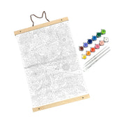 Paintology: Paint-By-Number Canvas Kit - Blue Birds