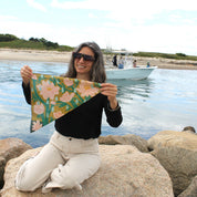 April Showers 100% Silk Scarf