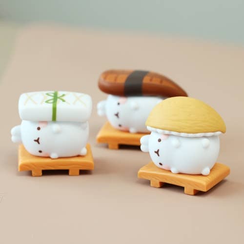 Molang's Sushi Shop Random Figure Deco Toy - Limited