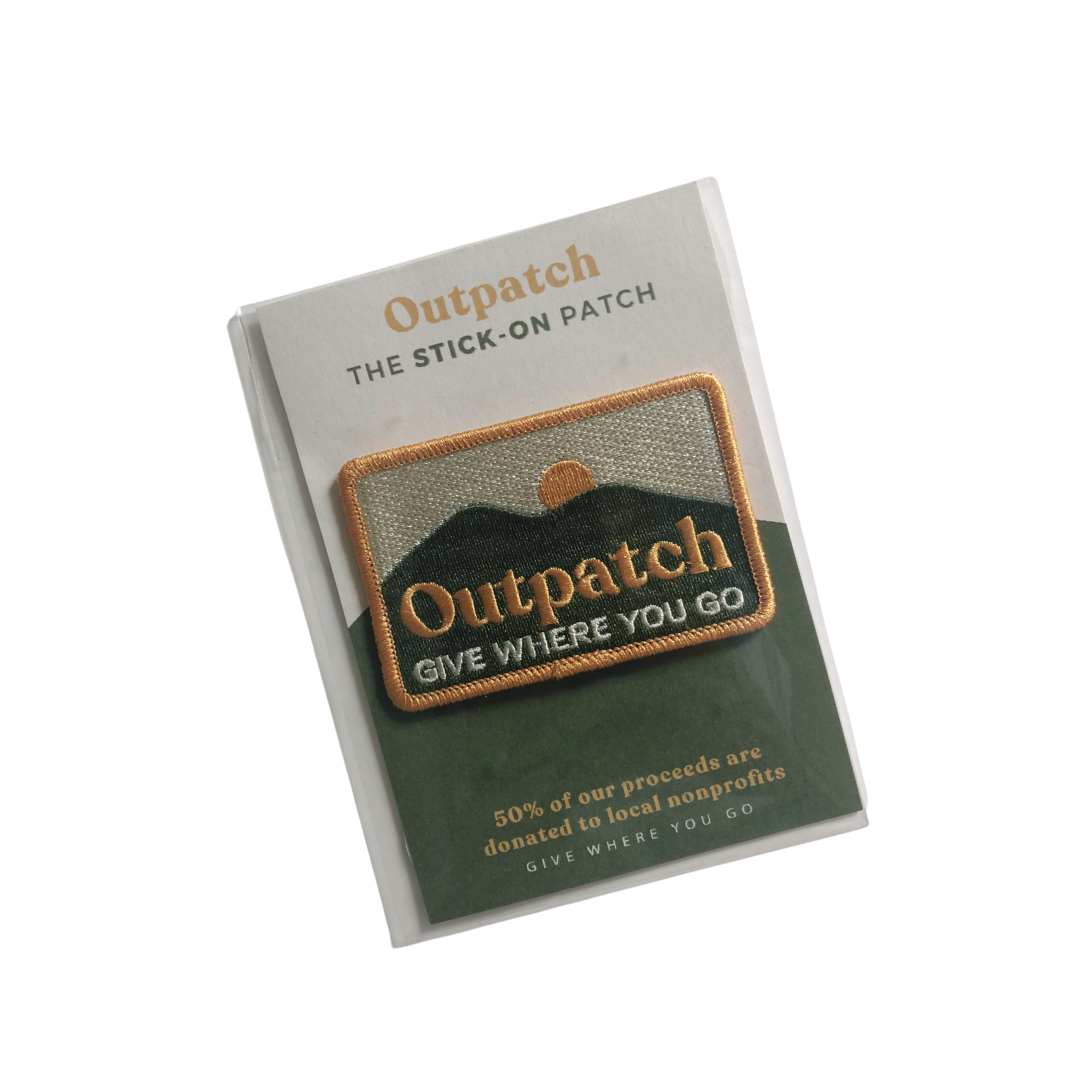 Old Faithful Yellowstone National Park Stick-on patch
