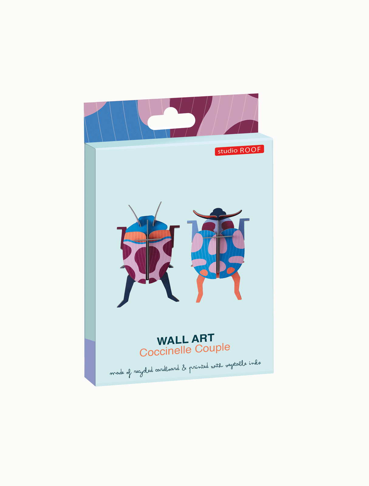 Coccinelle Couple - DIY Wall Art Kit