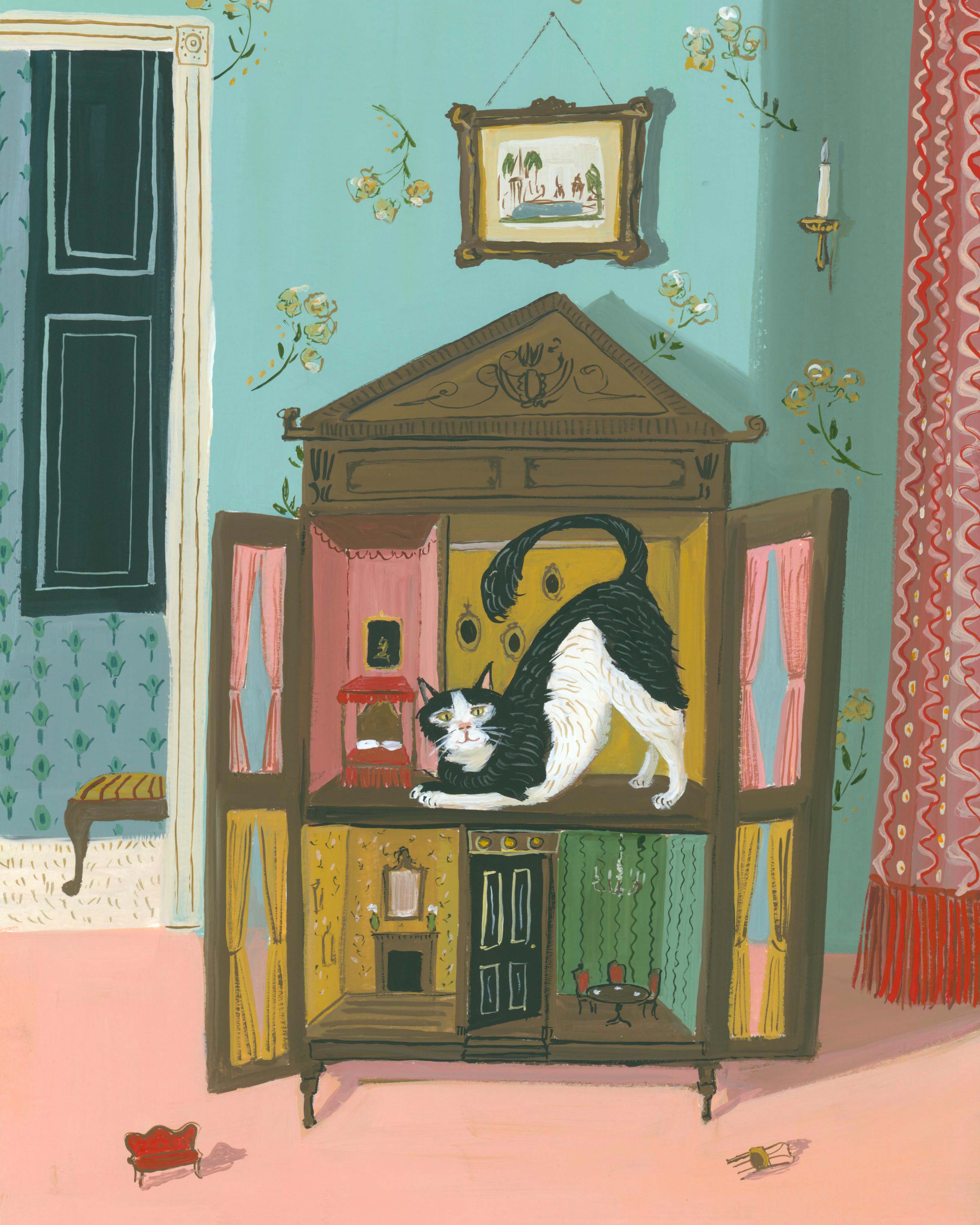 The New Tenant. 8.5"x11" Art Print