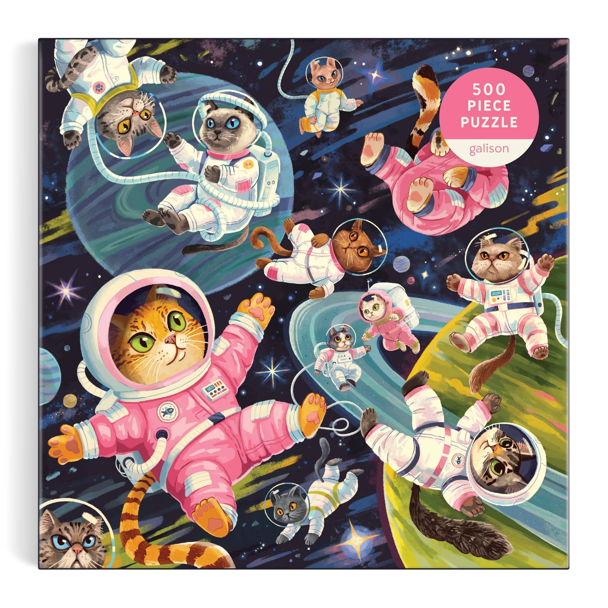 A Space Meowdyssey 500 Piece Puzzle
