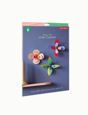 Lime Cocktail - 3D DIY Wall Art Kit