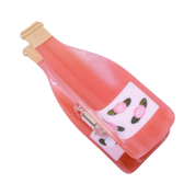 Large Rose Wine Bottle Hair Claw Clip