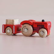 GT190 Tilly - Wooden Toy Tractor and Trailer