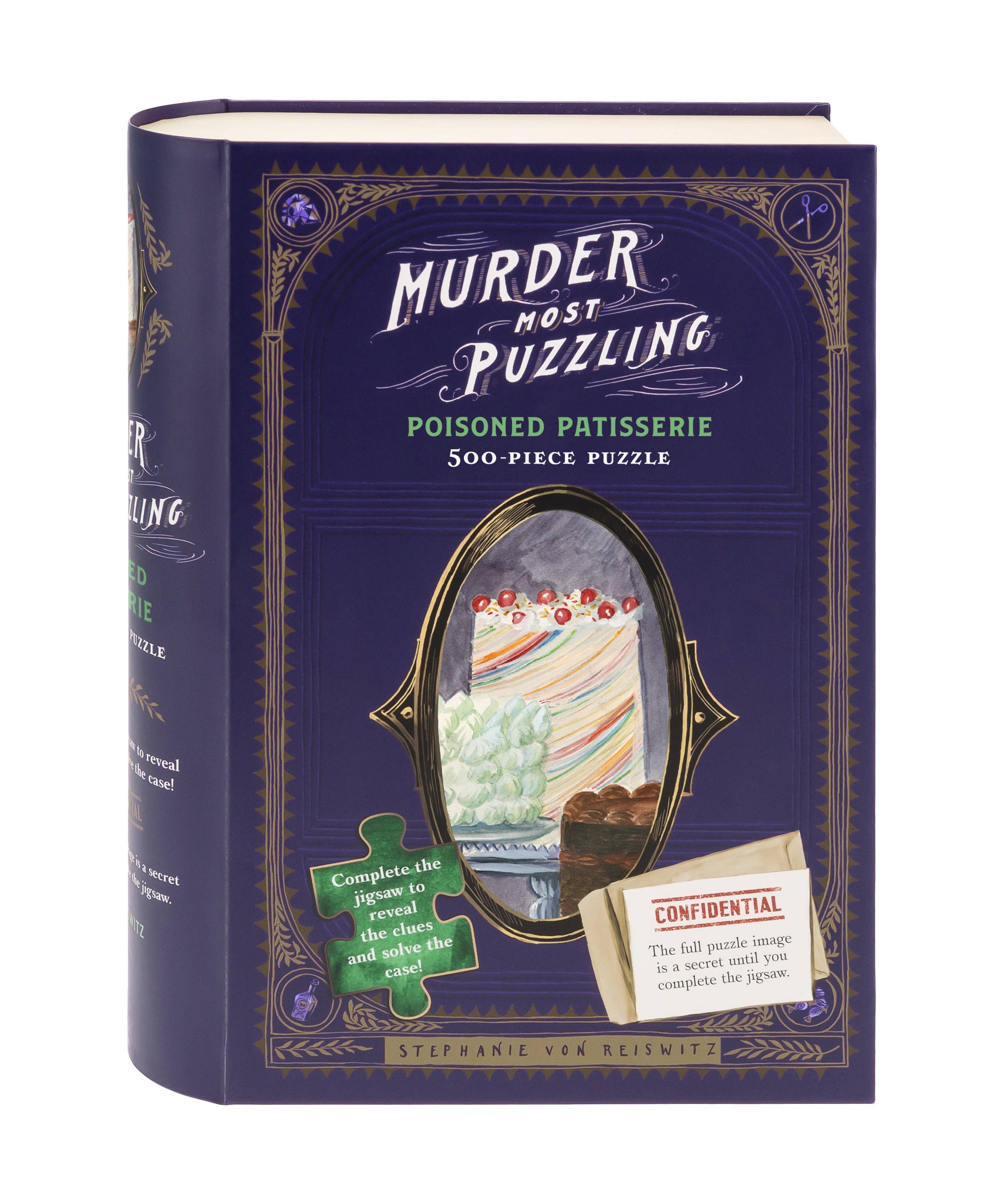 Murder Most Puzzling: Poisoned Patisserie 500-Piece Puzzle