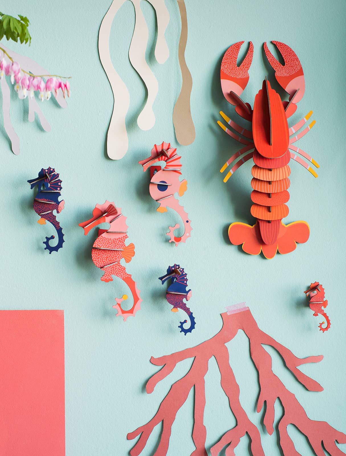 Sea Horses - 3D Craft Kit