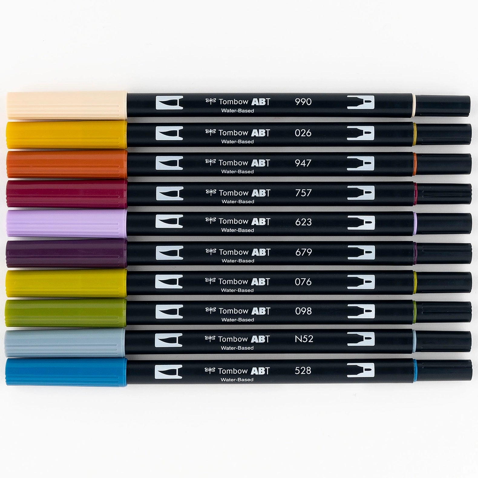 Muted Dual Brush Art Markers - 10 Pk