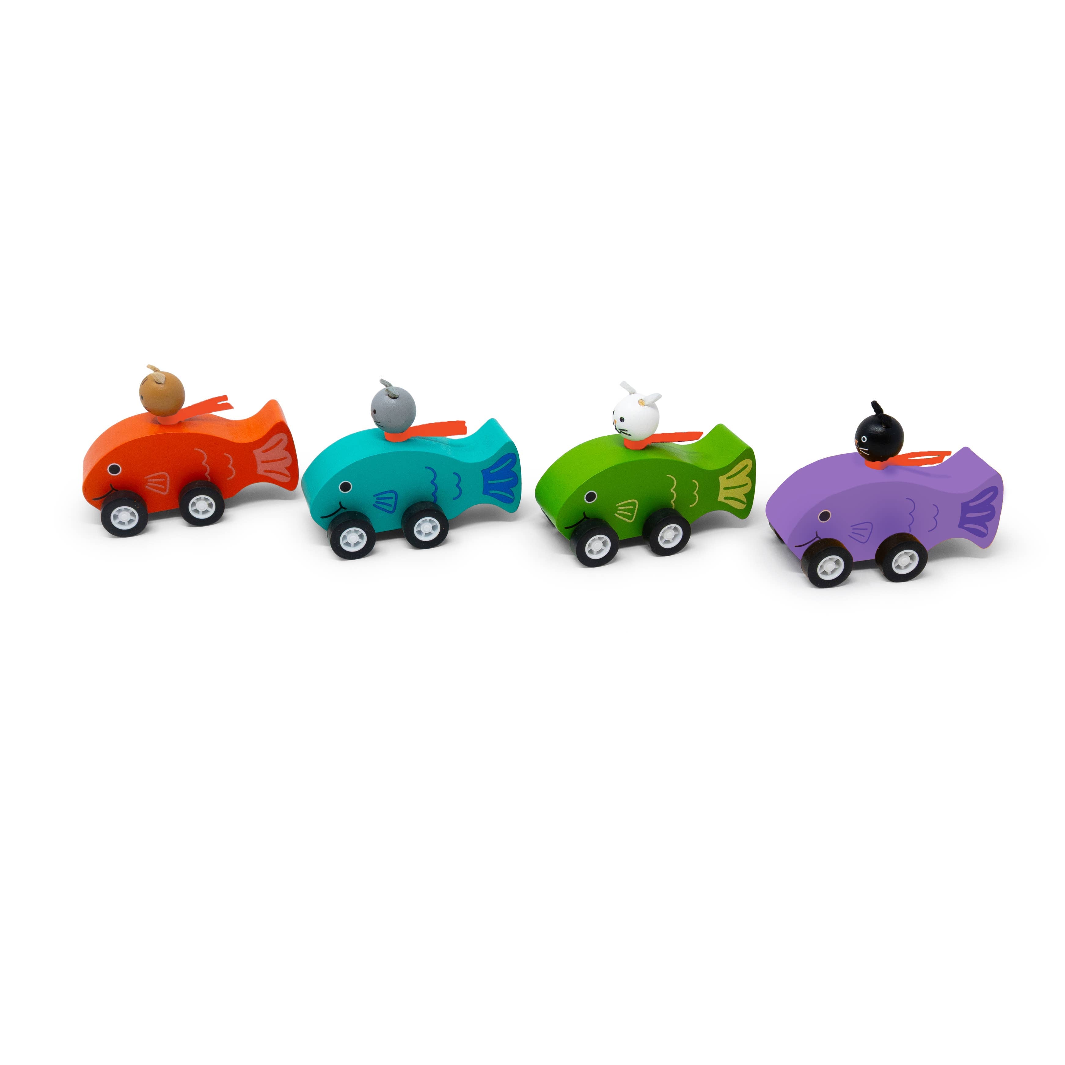DUPLICATE Cat Fish Pullbacks Refill - Set of 24