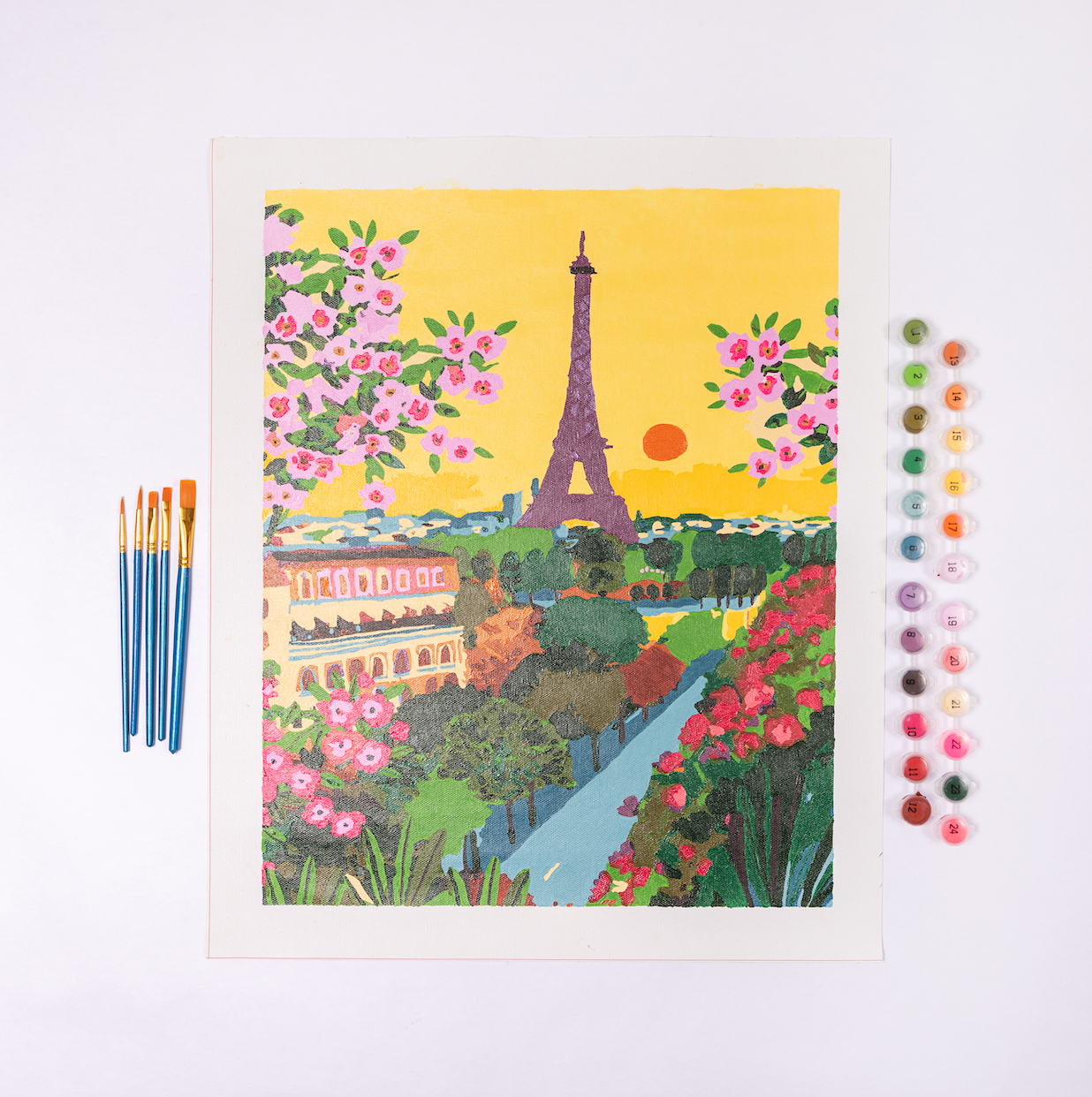 Paris Paint by Numbers Deluxe