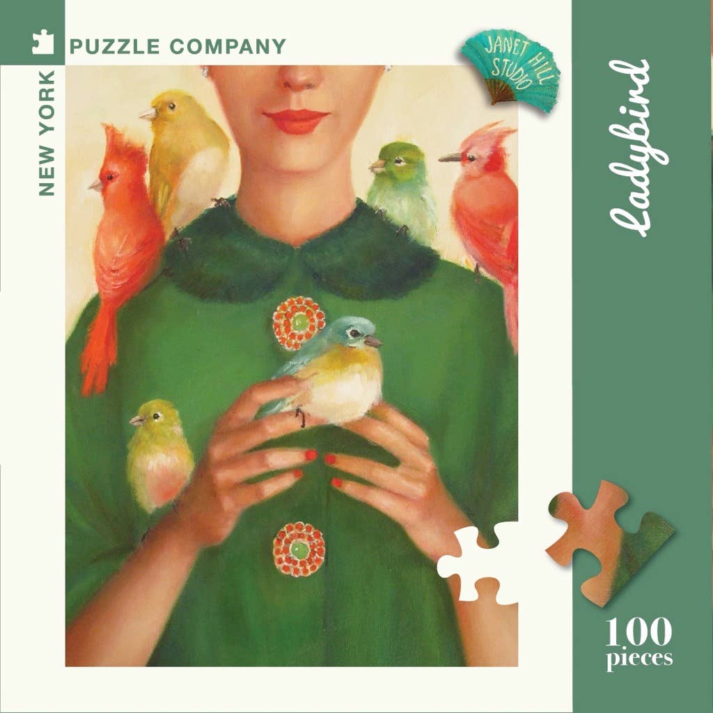 Ladybird Mini Puzzle by Janet Hill