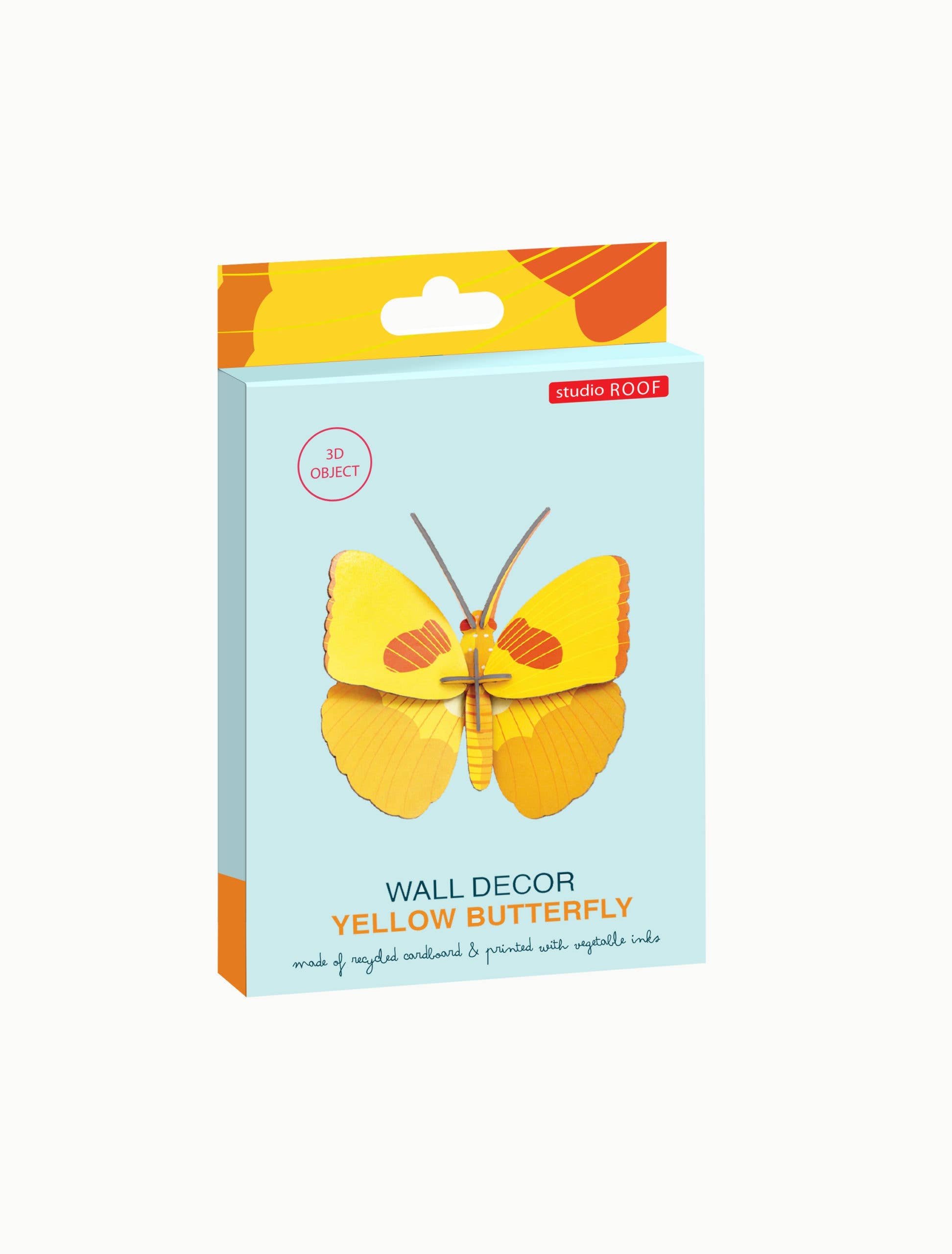 Yellow Butterfly - 3D DIY Wall Art Kit