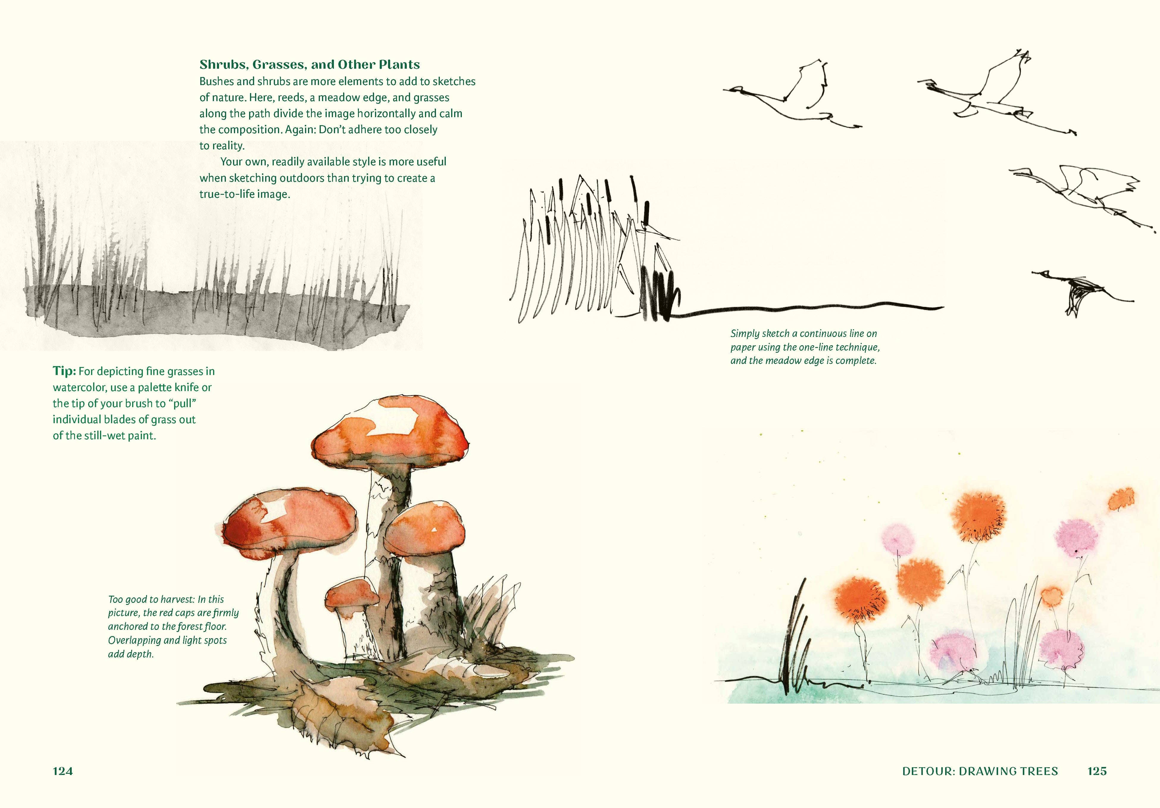 Sketching Outside: An Illustrated Guide to Making Art on the Go