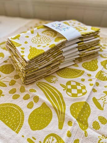 Fruit Natural Cotton Tea Towel