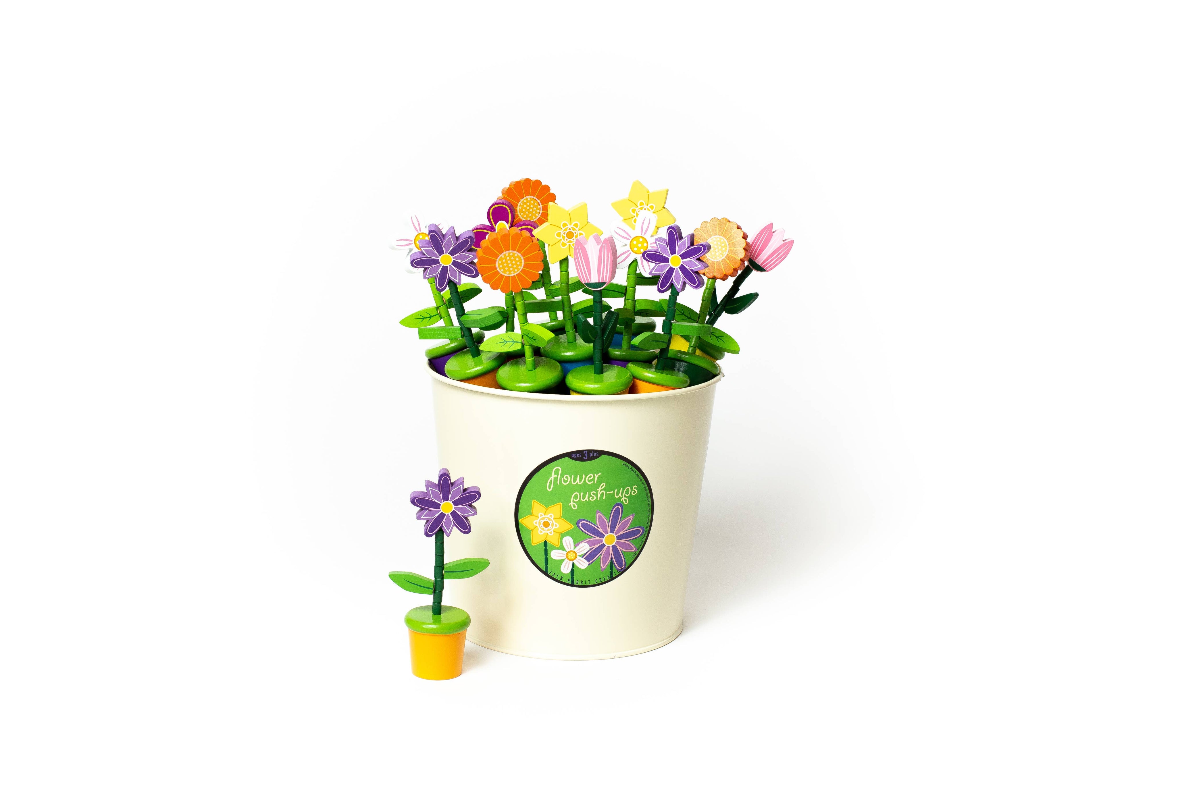 Flower Push Puppet