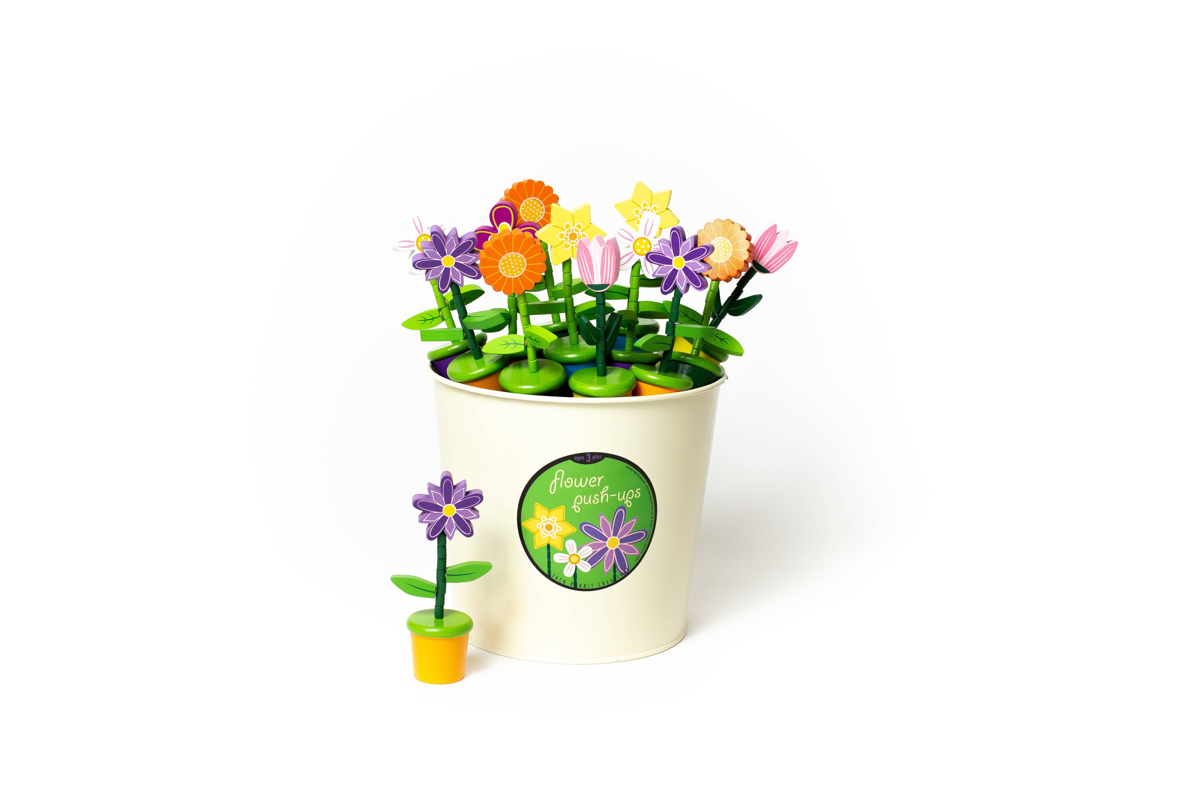 Jack Rabbit Creations - Flower Push Puppet