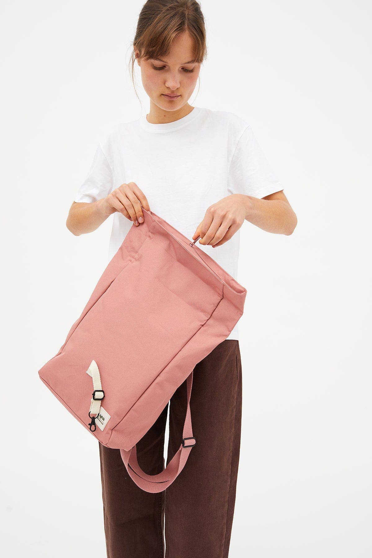 Roll Mini Dust Pink Backpack