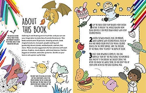 Color Cute Stuff Coloring Book