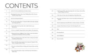 Table of contents for a book on color theory with a decorative element at the bottom.