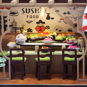 Sushi House DIY Miniature House Kit