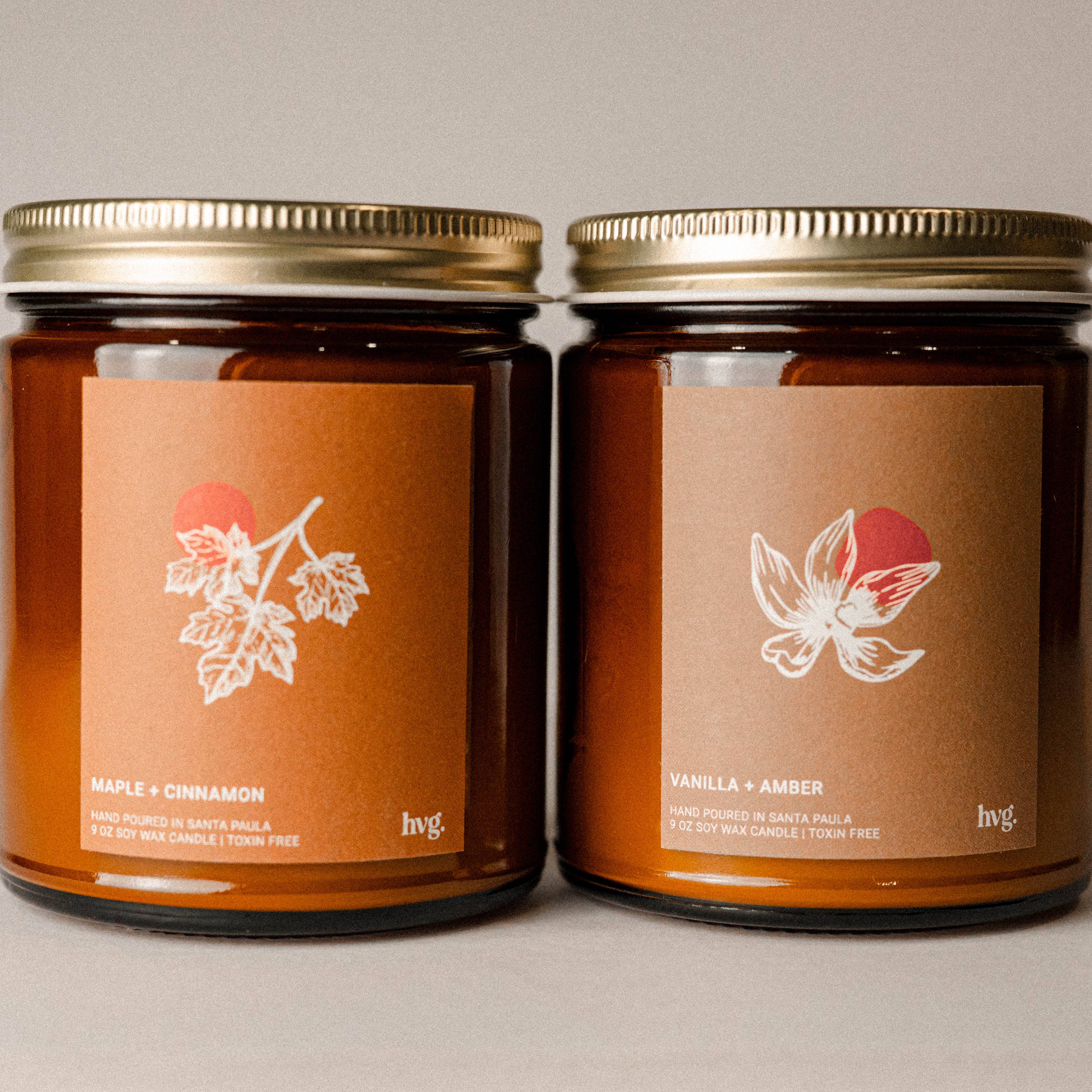 Maple + Cinnamon Wax Candle by Heritage Valley Goods