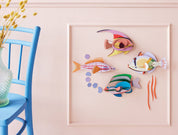 Blackcap Fish 3D DIY Wall Art