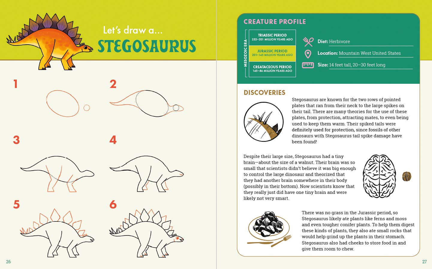 The Dinosaur Explorer's Drawing Guide For Kids