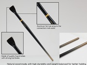 MEEDEN Professional Paint Brushes Set, 10 PCS