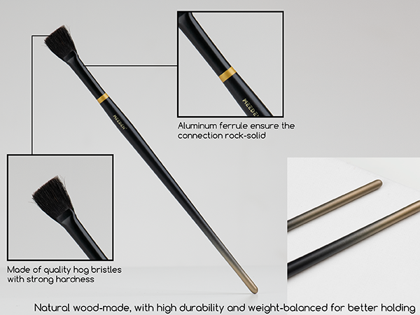 MEEDEN Professional Paint Brushes Set, 10 PCS