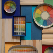 Chroma - A Round Enamel Tray