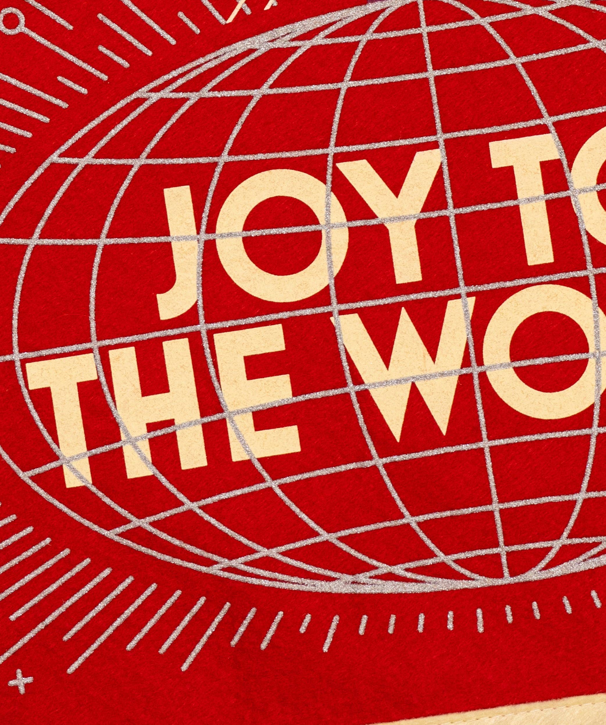 Joy To The World Camp Flag