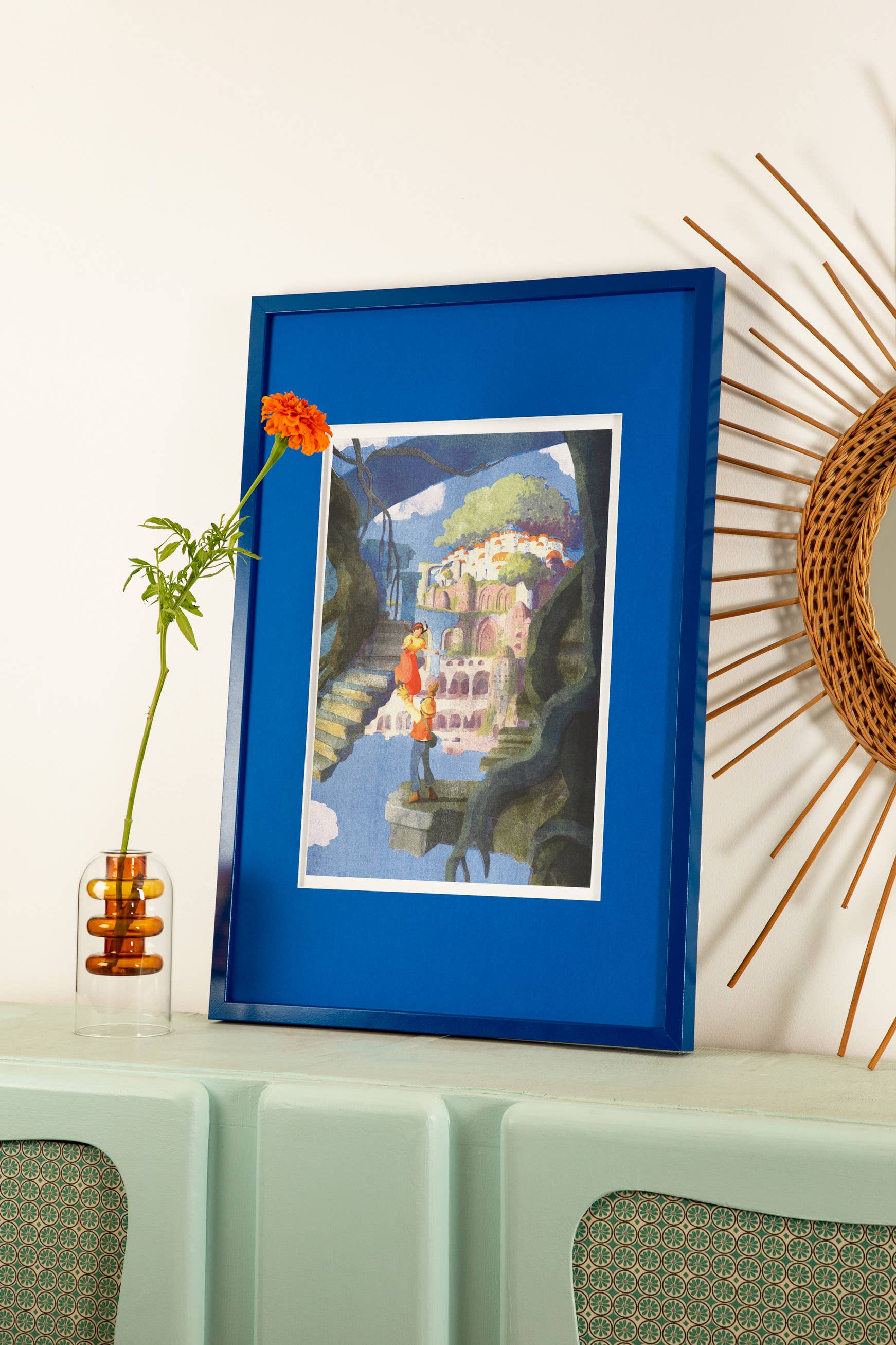 Castle in the Sky A3 Art Poster - Miyazaki/Hifumiyo
