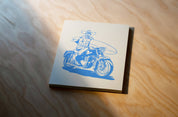 Steel Pony Surf Cowboy 8x10 Print - Illustration Poster