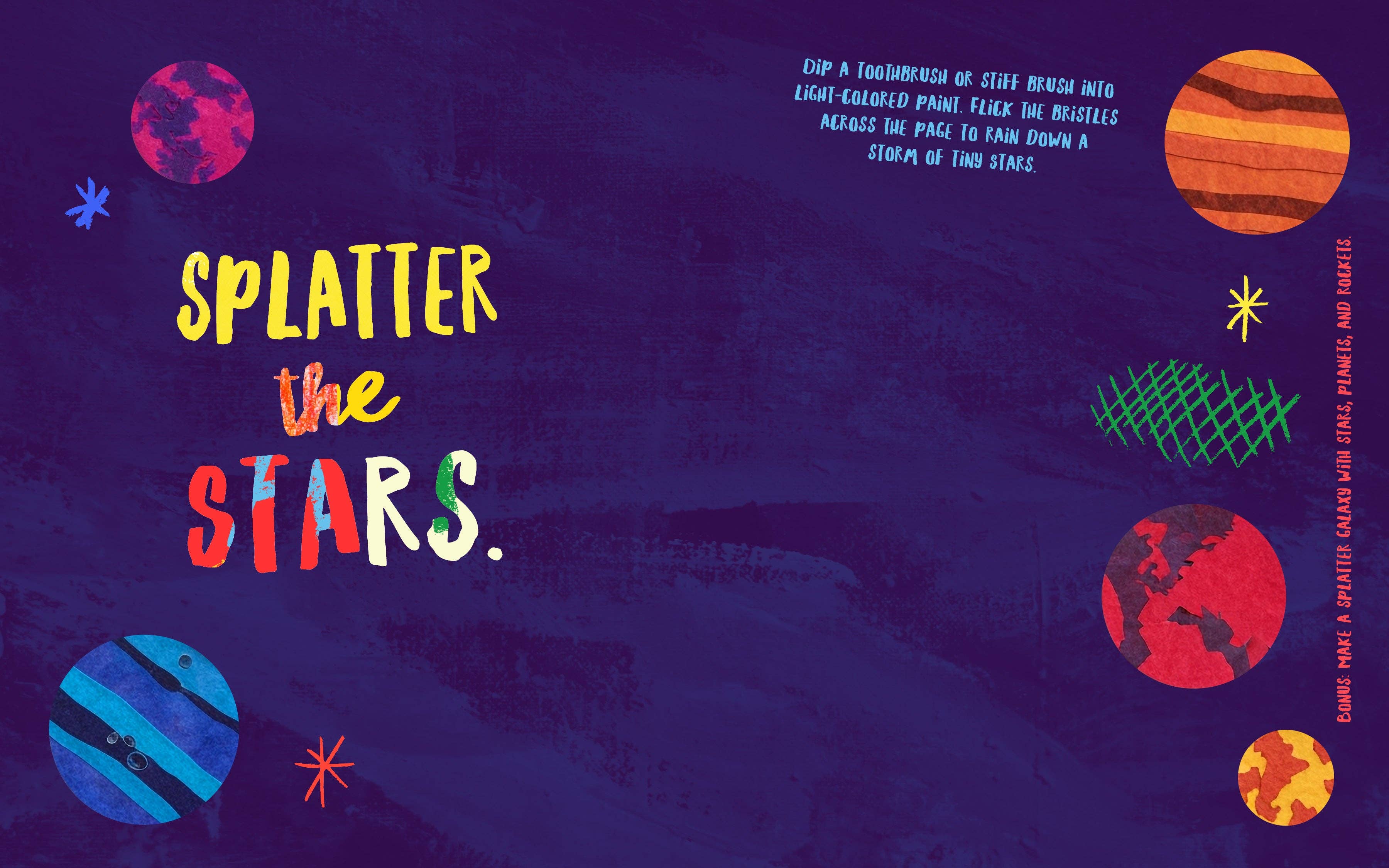Splatter This Art Book! | A Radical Journal with 45 Activities
