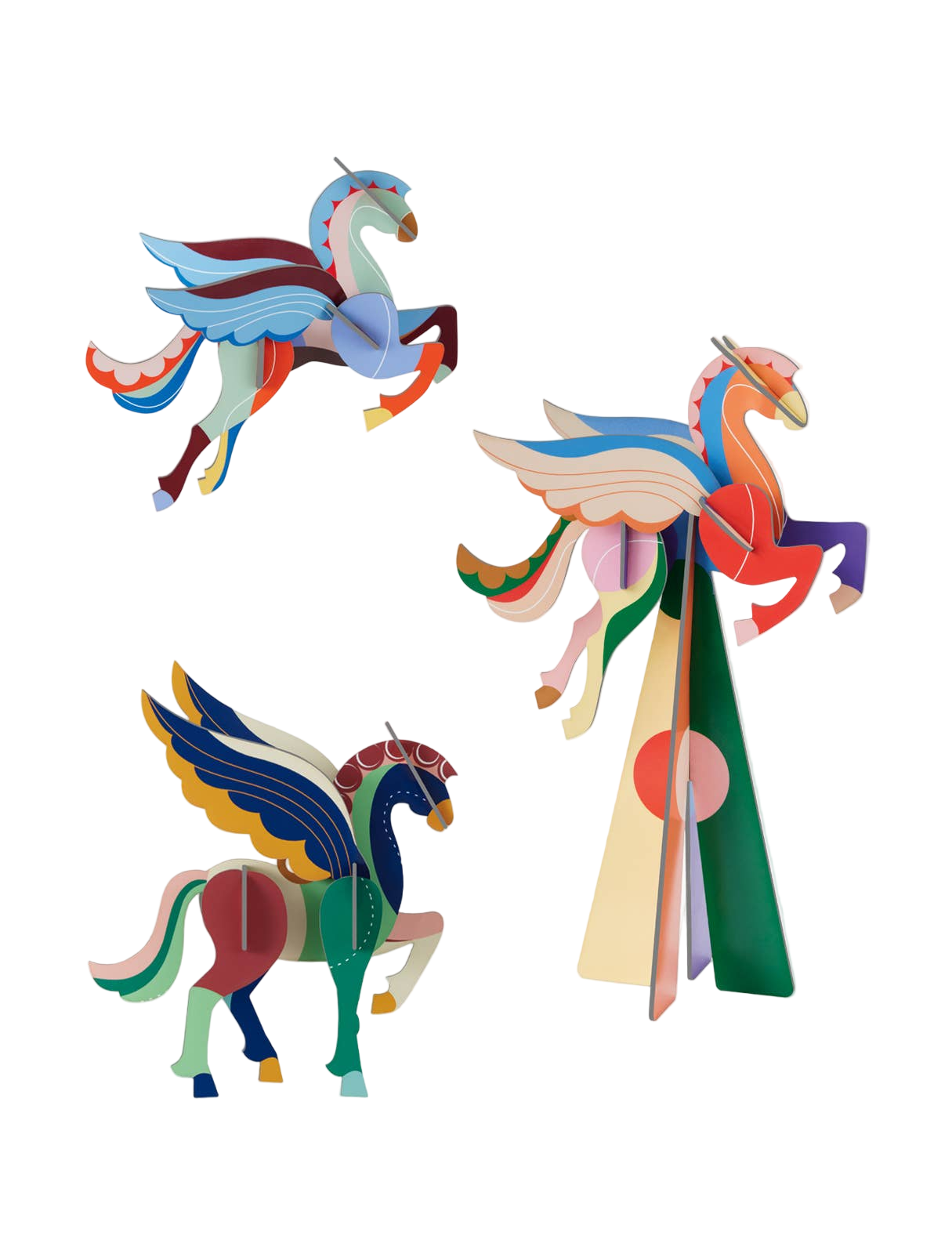 Pegasus Festive Set 3D Wall Art Craft Kit