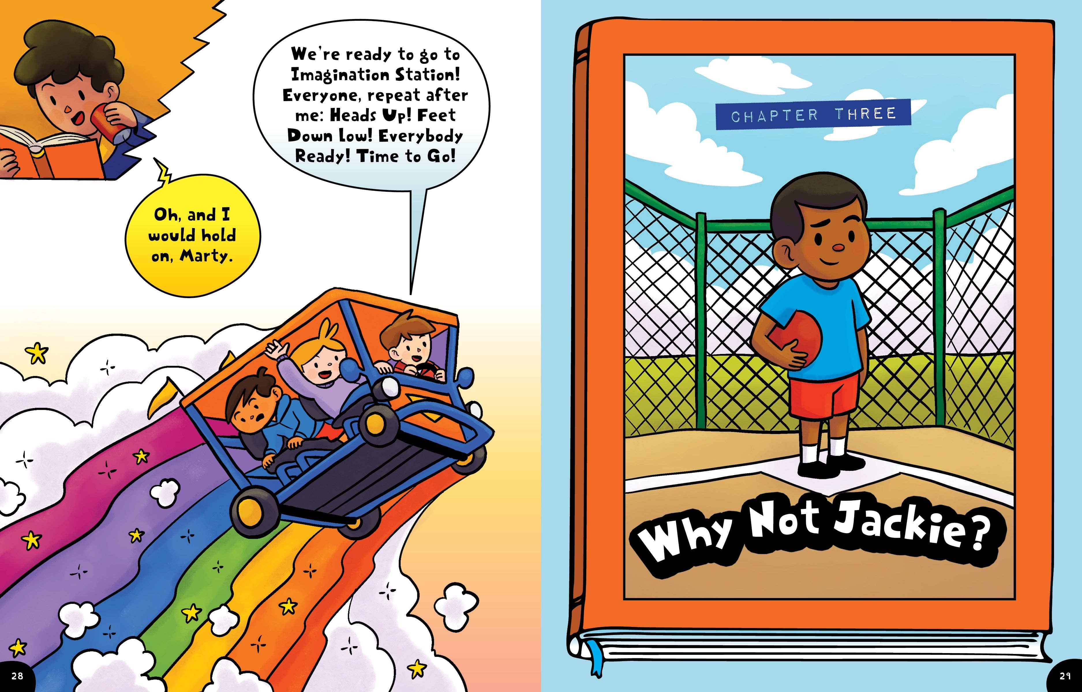 Brave Like Jackie Robinson (Children's Book Graphic Novel)