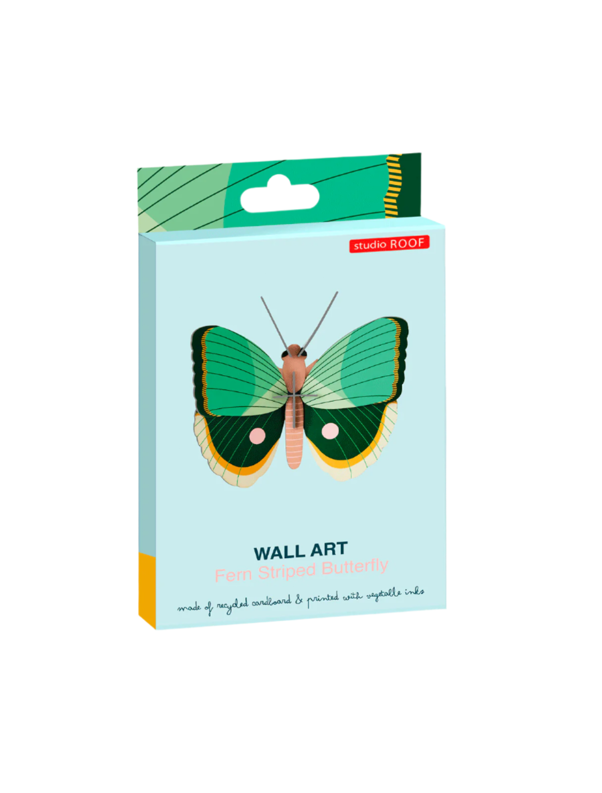 Fern Striped Butterfly - 3D DIY Wall Art Kit
