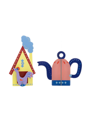 Tea House Tales | DIY 3D Ornament Craft Kit