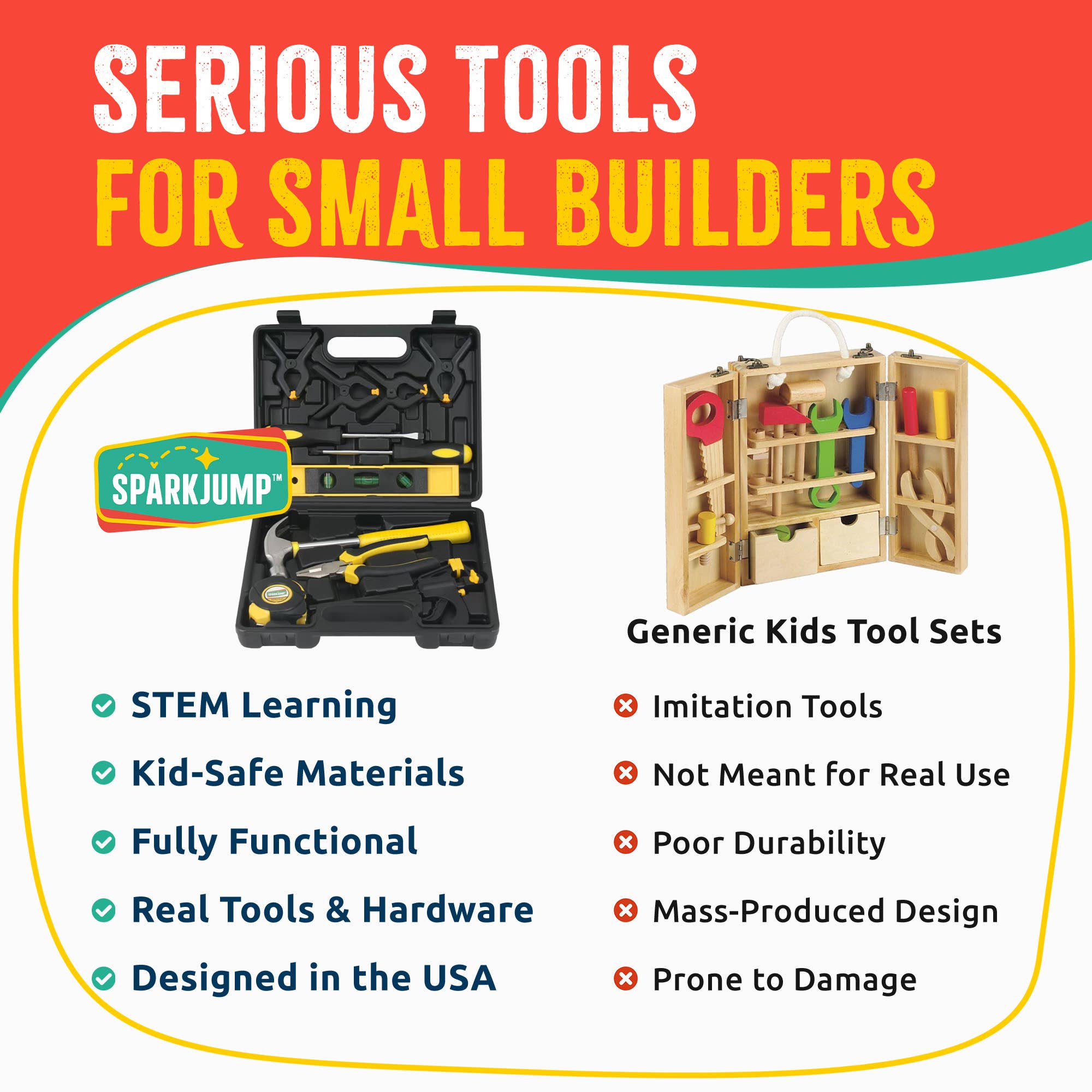 Kids Deluxe Tool Set