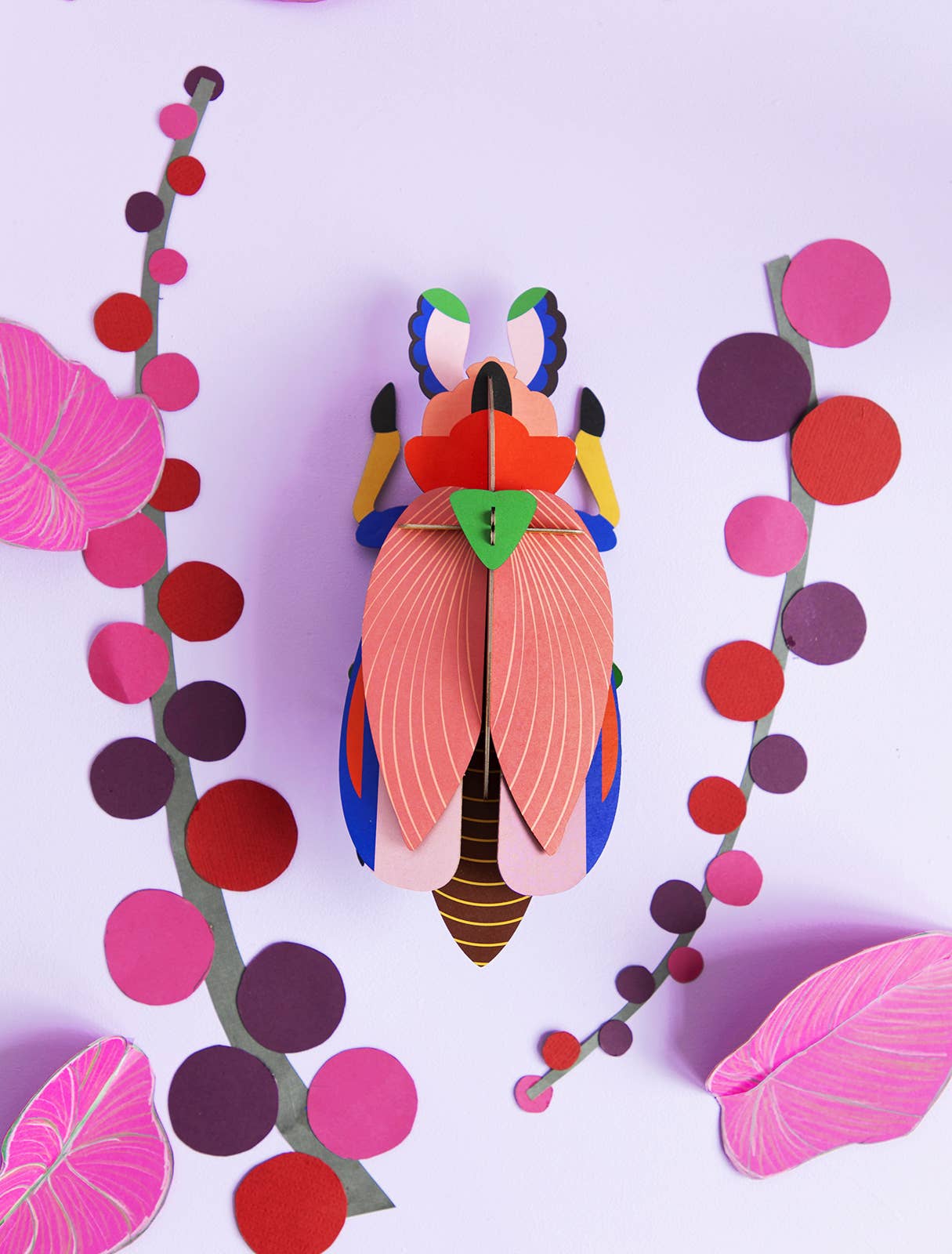 Giant Lady Beetle 3D Wall Art Craft Kit