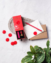 Wax Seal Stamp and Wax Stick Set: 3 Design Options