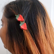 Fruit and Flowers | Micro Hair Claw Clip Set
